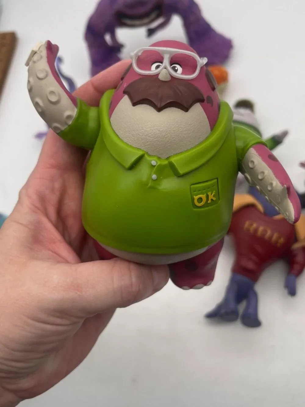 Lot of 10 Disney Store Monsters University Deluxe Action Figure Set T21 Good con